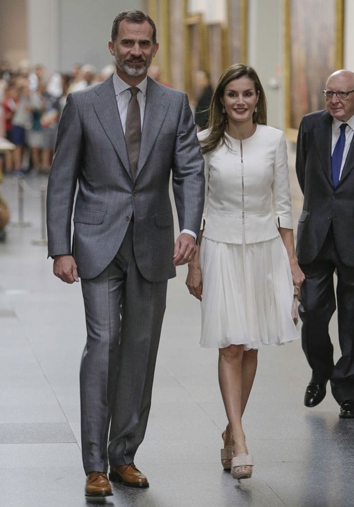 Los reyes Felipe y Letizia acto en su tercer aniversario de proclamación