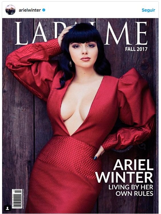 Ariel Winter look portada LaPalme