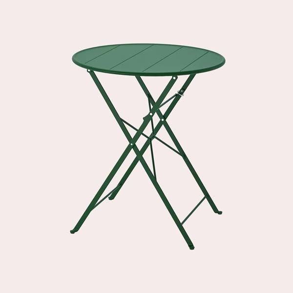 mesa plegable verde ikea