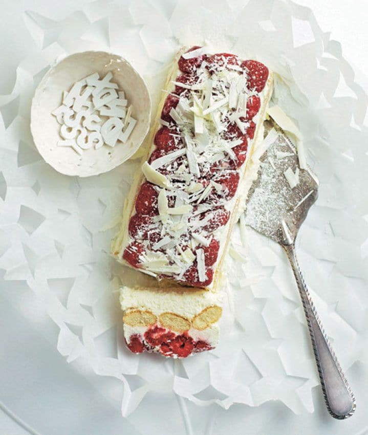 postres chocolate blanco tarta frambuesas