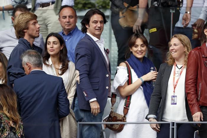 Christian de Hannover y Alessandra de Osma en el tenis