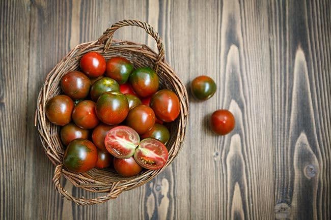 Tomates "kumato"