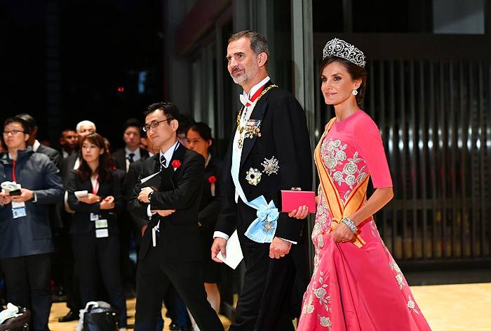 Reyes Felipe y Letizia