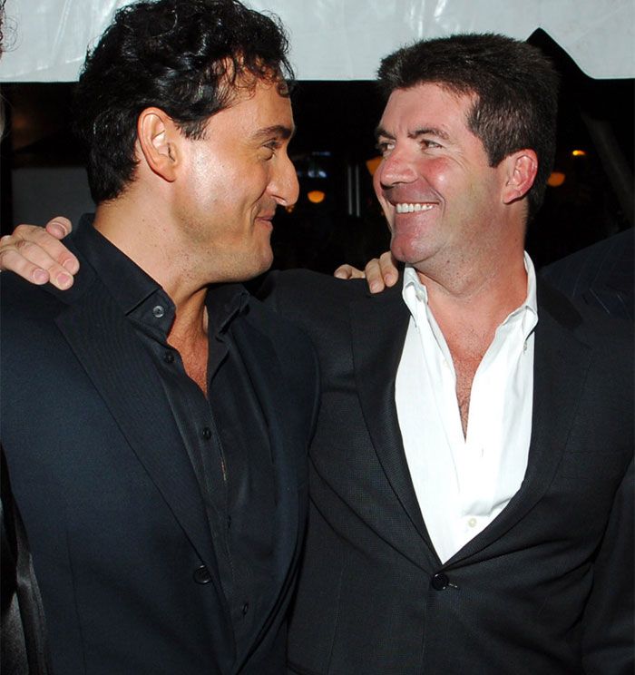 Simon Cowell con Il Divo