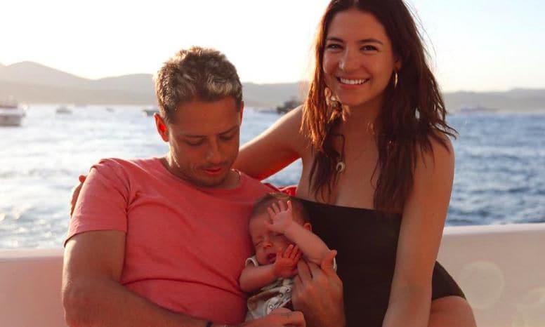 chicharito baby son infant newborn sarah kohan instagram