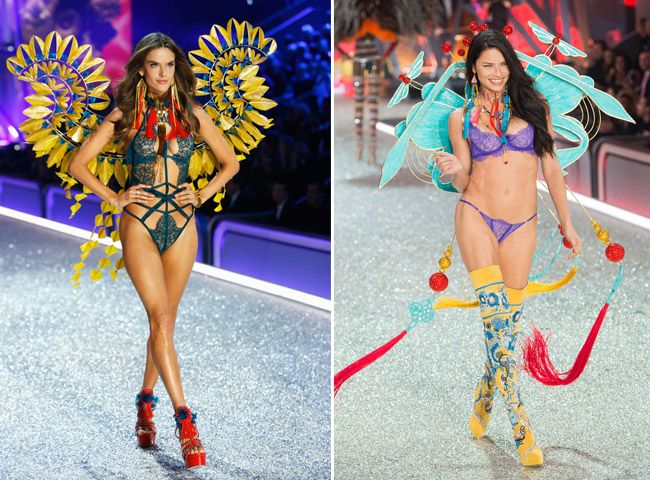 Alessandra Ambrosio y Adriana Lima, ángeles veteranos de Victoria's Secret