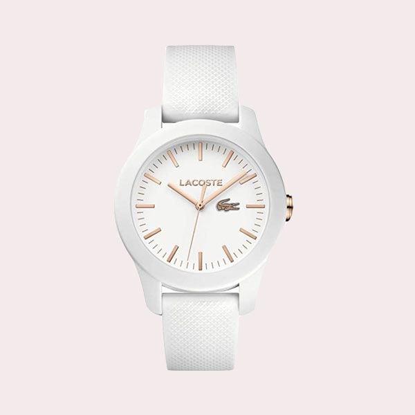 reloj blanco mujer