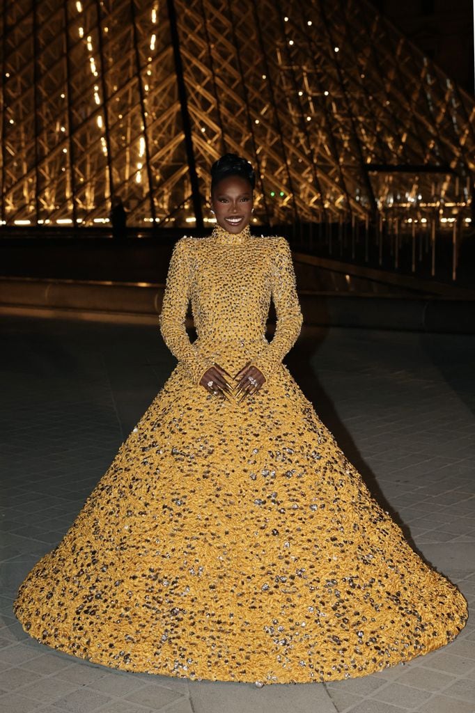 Doechii en un vestido de Valentino Couture primavera/verano 2025