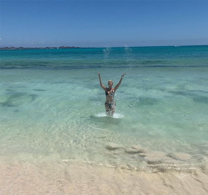 belen rueda en fuerteventura