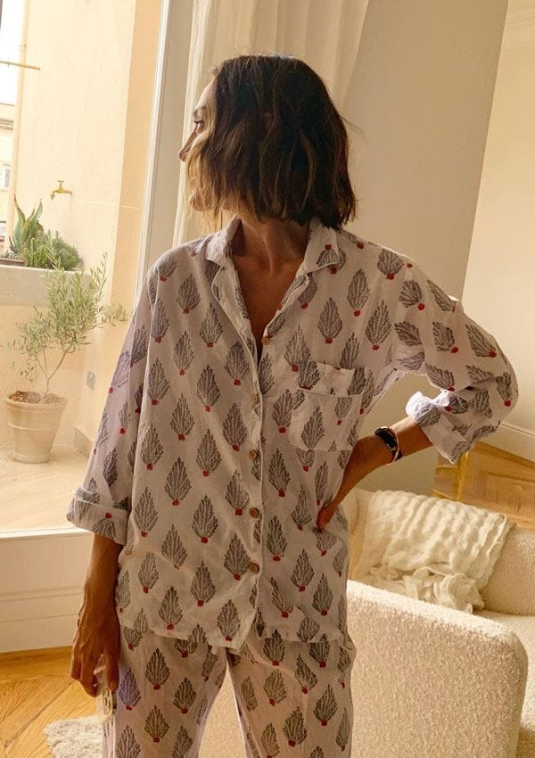 tamara falco pijama estampado