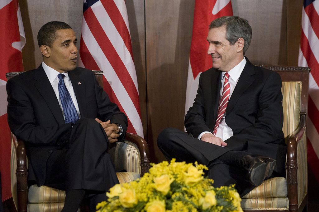 Michael Ignatieff con Barack Obama