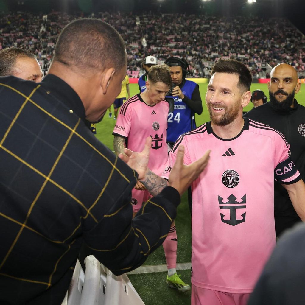 Will Smith y Lionel Messi