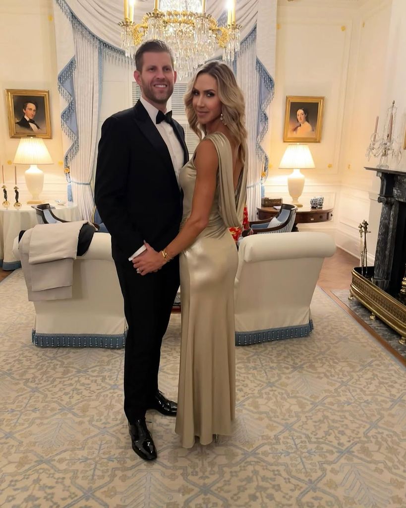 Eric y Lara Lea Trump