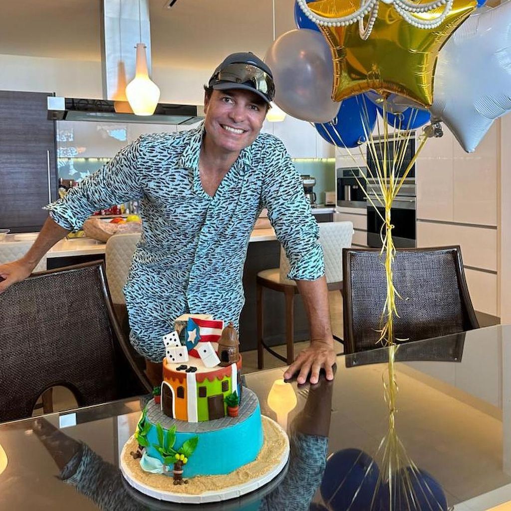 Chayanne en su cumpleaños 55