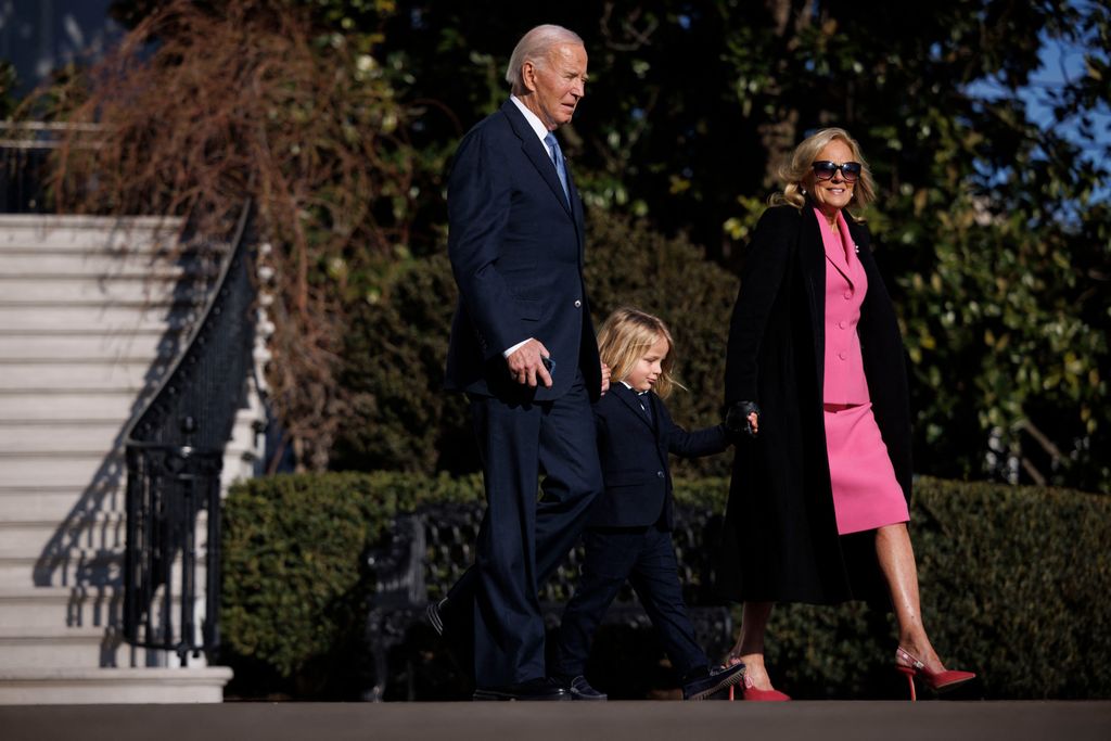 Joe Biden, Jill Biden y Beau Biden