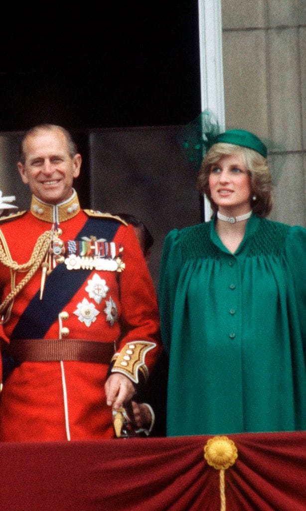 Princess Diana and Prince Philip