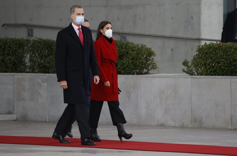 Reyes Felipe y Letizia