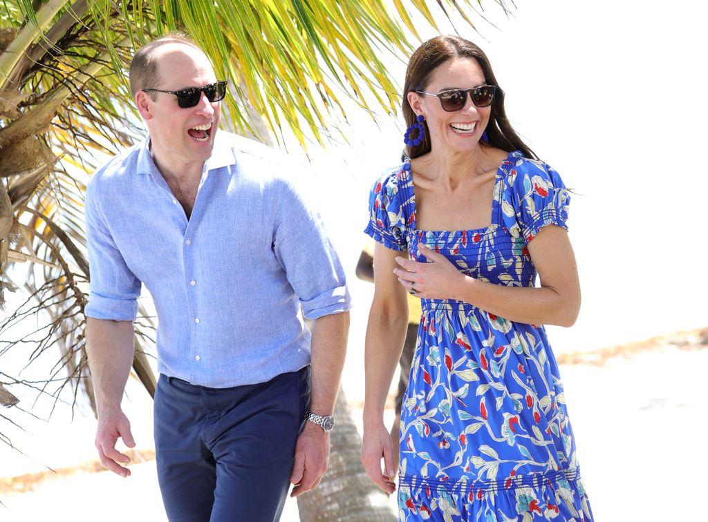 Kate Middleton y el príncipe William se encuentran de vacaciones en el Caribe, en compañía de sus hijos