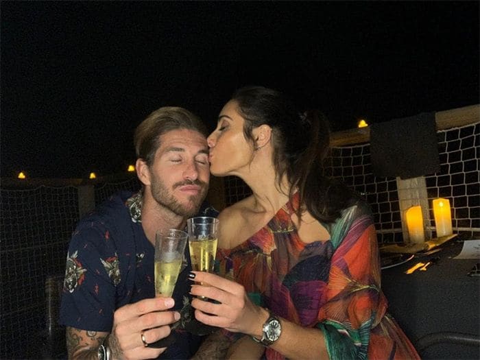 Sergio Ramos y Pilar Rubio