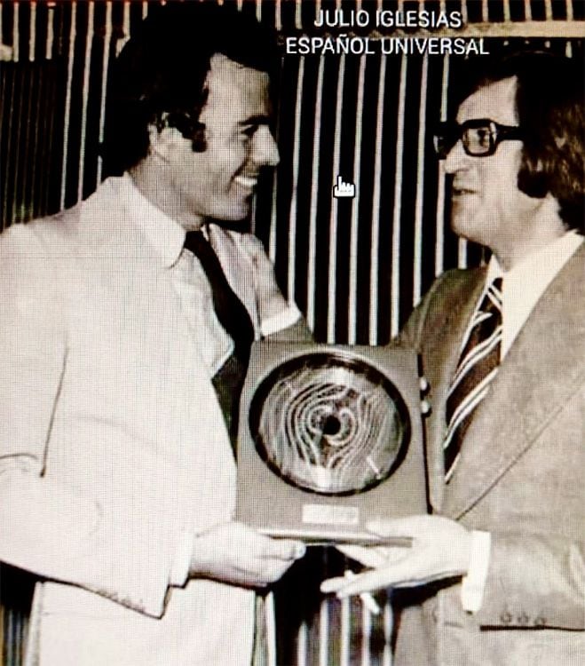 Julio Iglesias y Pepe Domingo Castaño