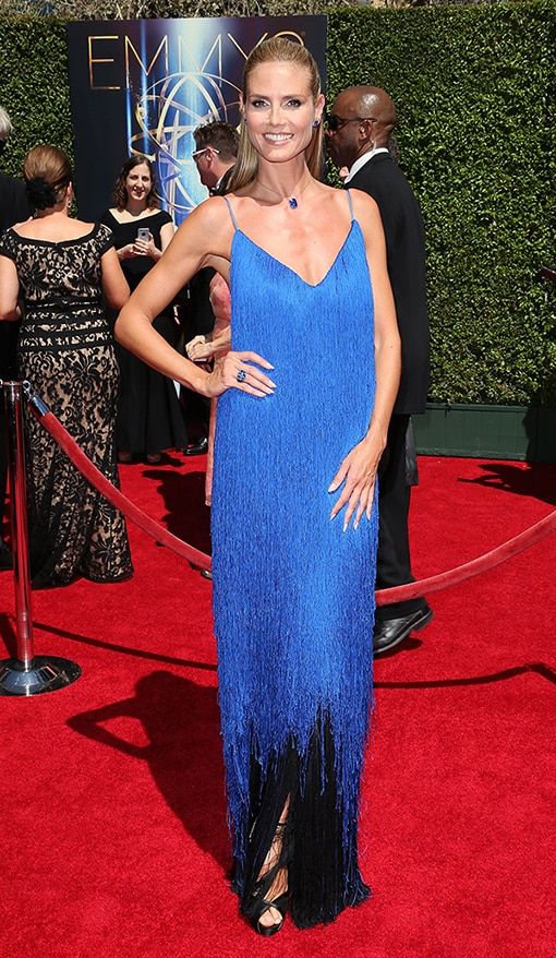 Heidi Klum se roba la noche de los \'Creative Emmy Awards\' con su estilo ‘flapper’