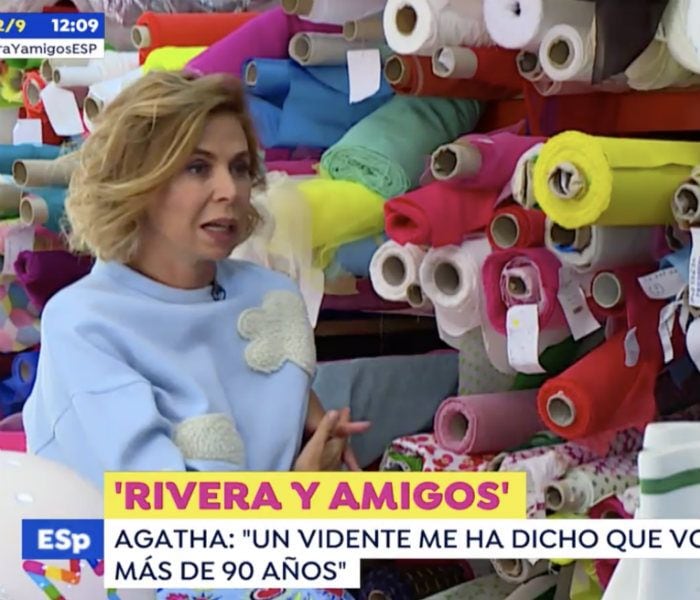 Agatha Ruíz de la Prada en 'Rivera y amigos'