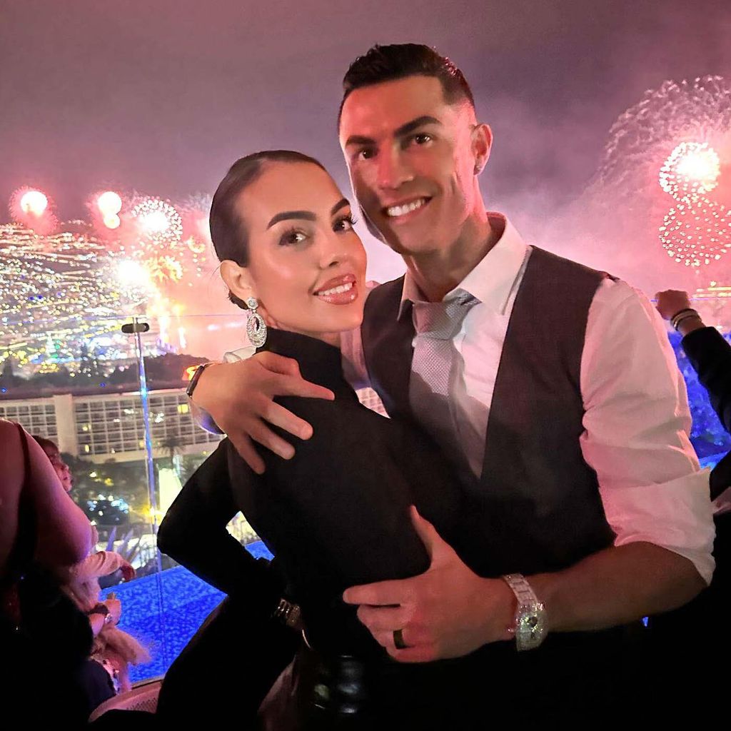 Georgina Rodríguez y Cristiano Ronaldo