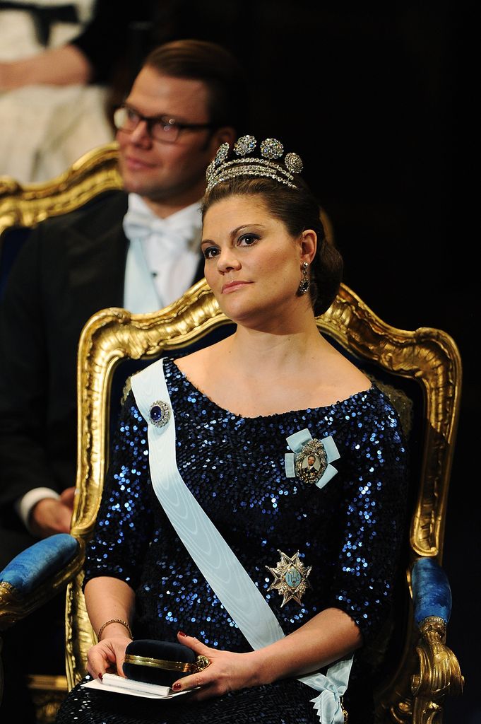 Victoria de Suecia en los Premios Nobel 2011