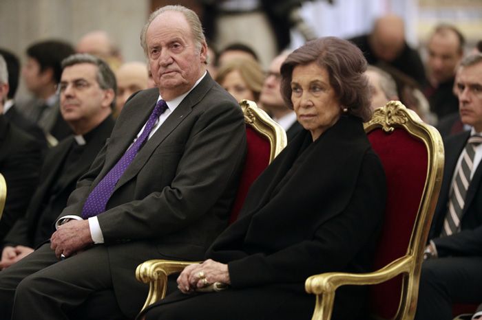 Rey don Juan Carlos y doña Sofía