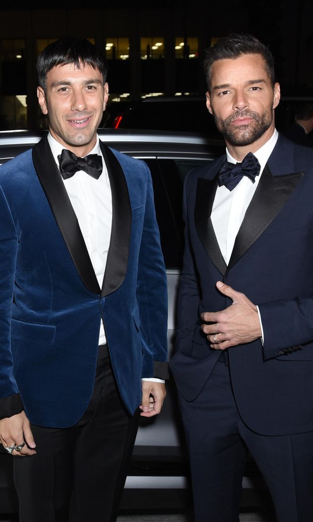 ricky martin and jwan yosef at lacma gala