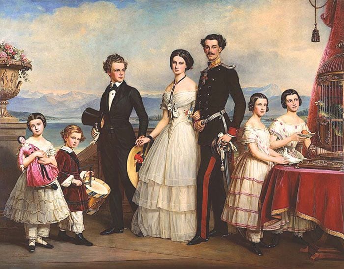 Familia Helene de BAVIERA