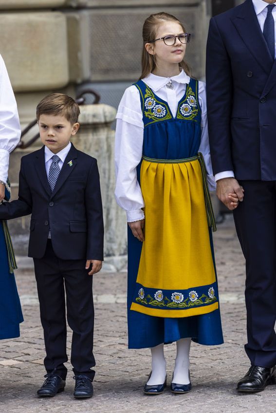 Estelle y Oscar de Suecia