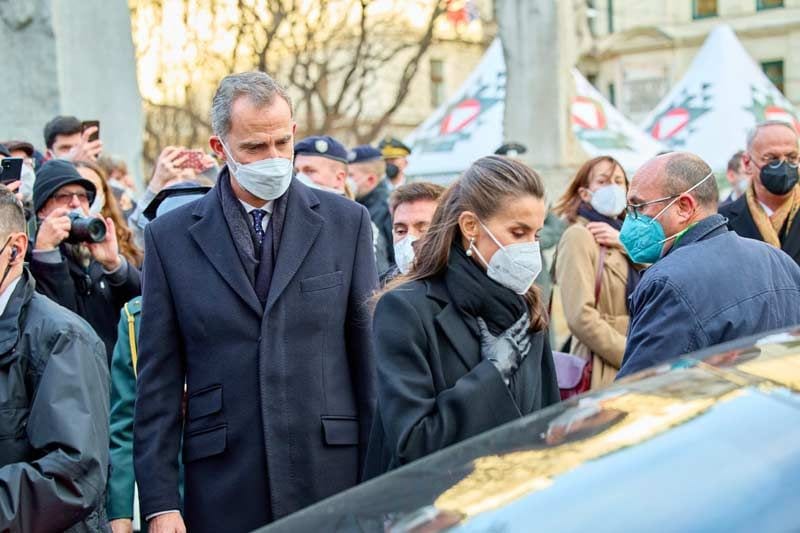 Reina Letizia y Rey Felipe en Viena