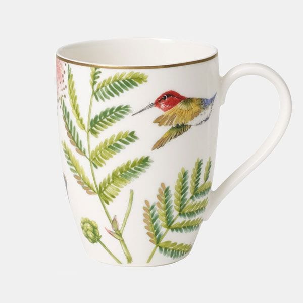 taza motivos vegetales