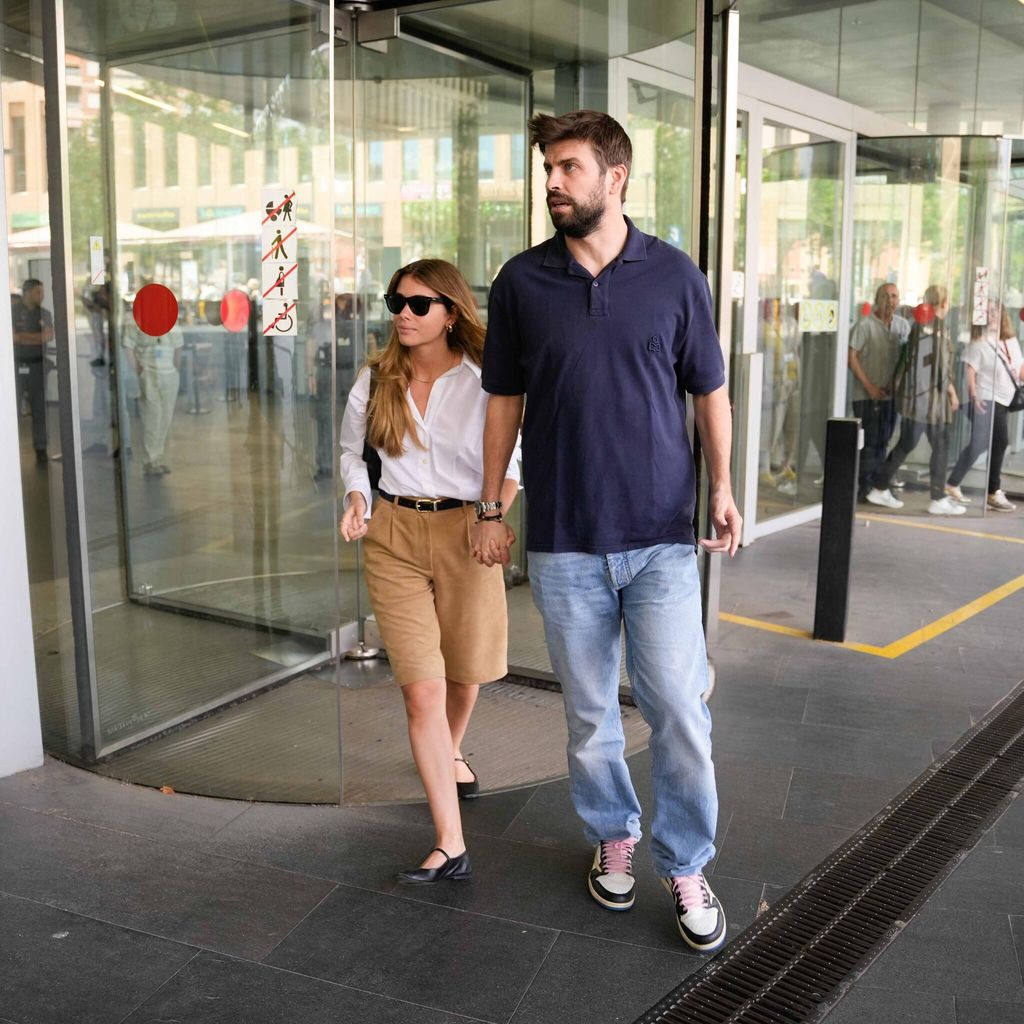 Clara Chía y Gerard Piqué