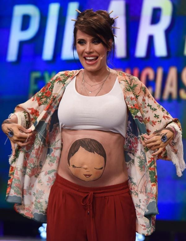 La presentadora participó en el primer programa de la nueva temporada de El hormiguero donde estrenará una sección dedicada a las embarazadas
