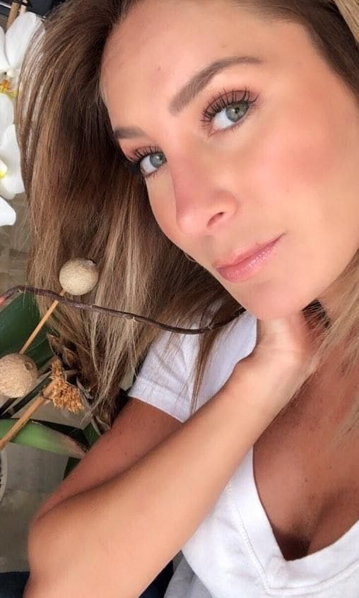 Geraldine Bazán es fiel a una skincare routine nocturna