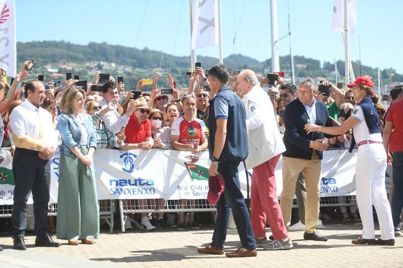 El Rey Juan Carlos reaparece en Galicia