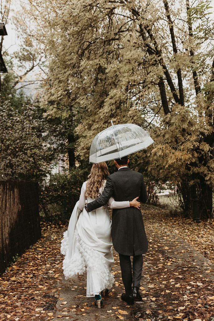 Boda con lluvia