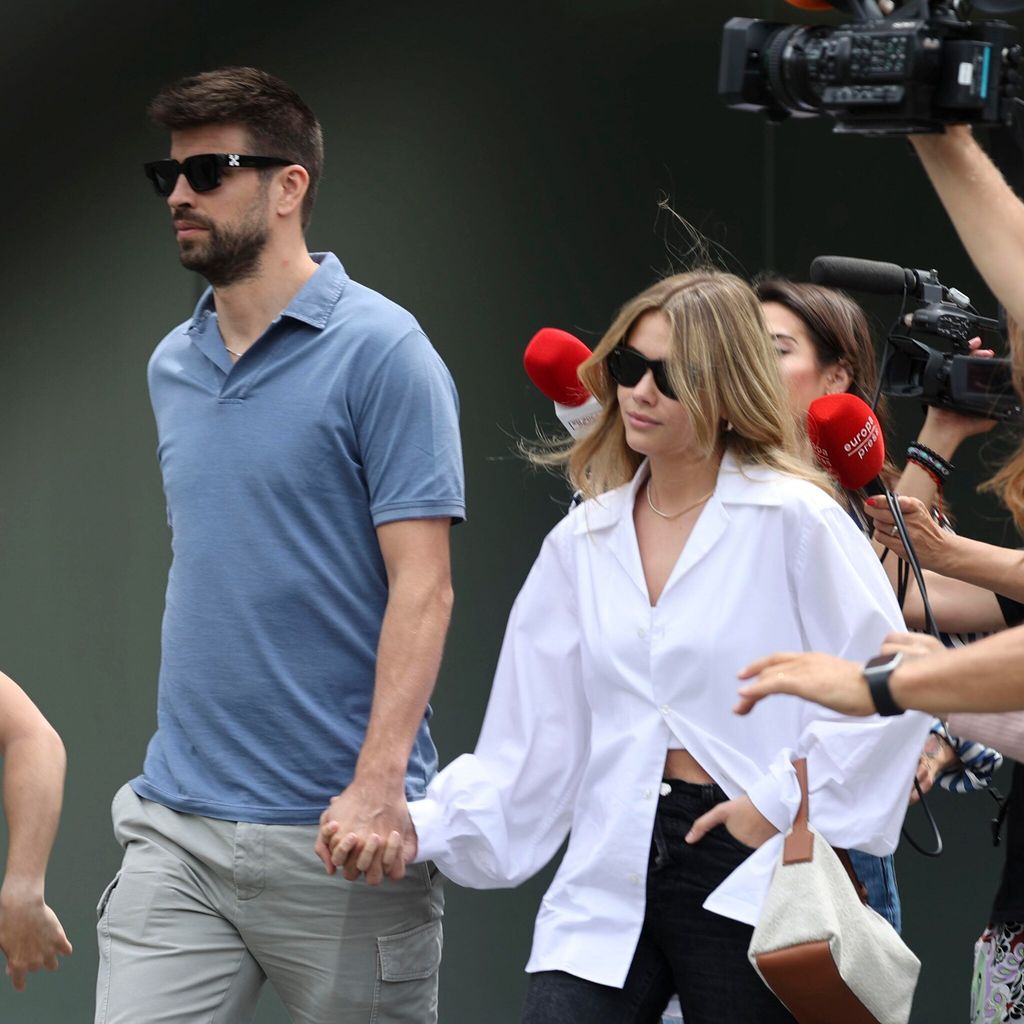 Gerard Piqué y Clara Chía