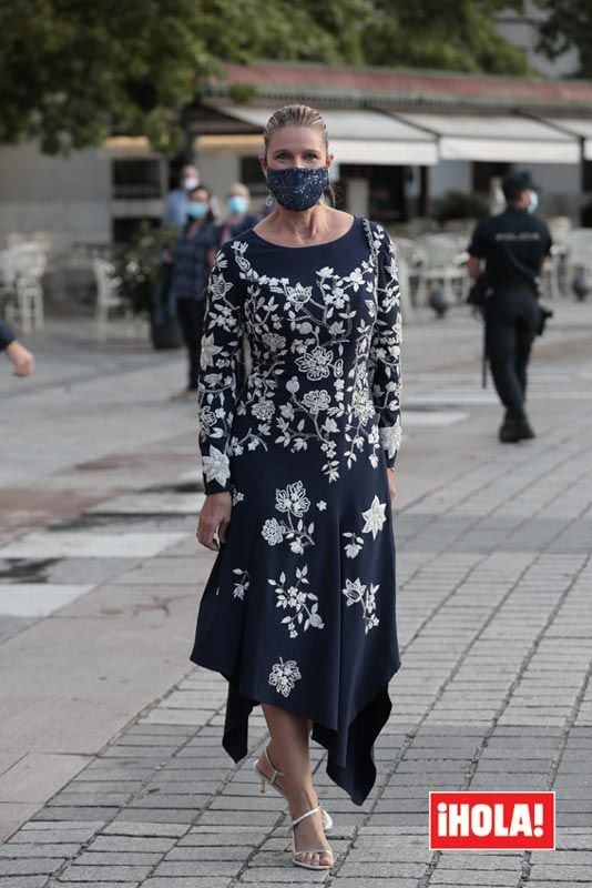 Anne Igartiburu en el estreno de la nueva temporada del Teatro Real