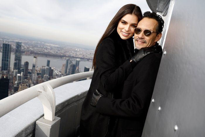 Marc Anthony y Nadia Ferreira