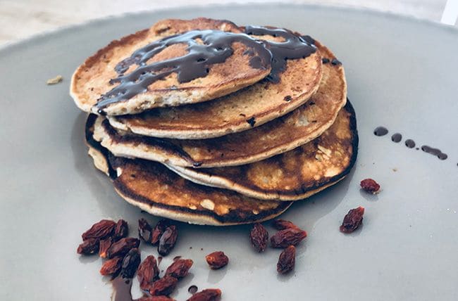 receta-tortitas-chocolate-platano-sanas