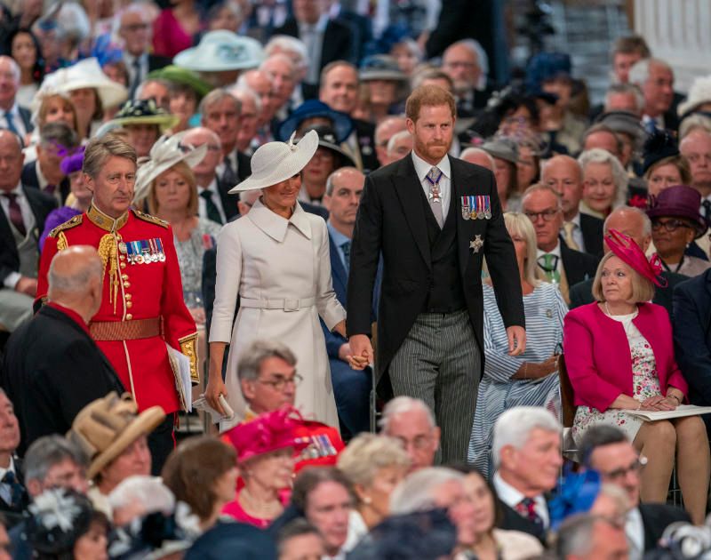 Meghan Markle y el príncipe Harry 