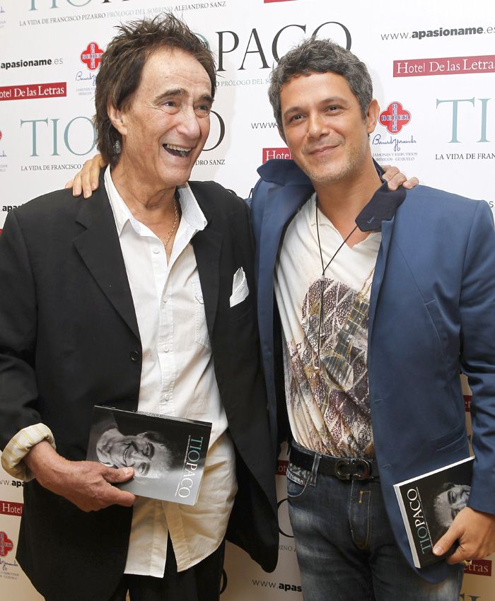 Alejandro Sanz y el tío Paco