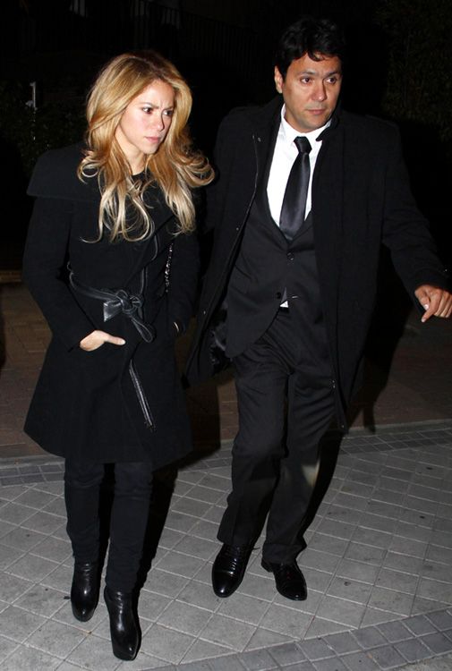 Shakira con su hermano Tonino