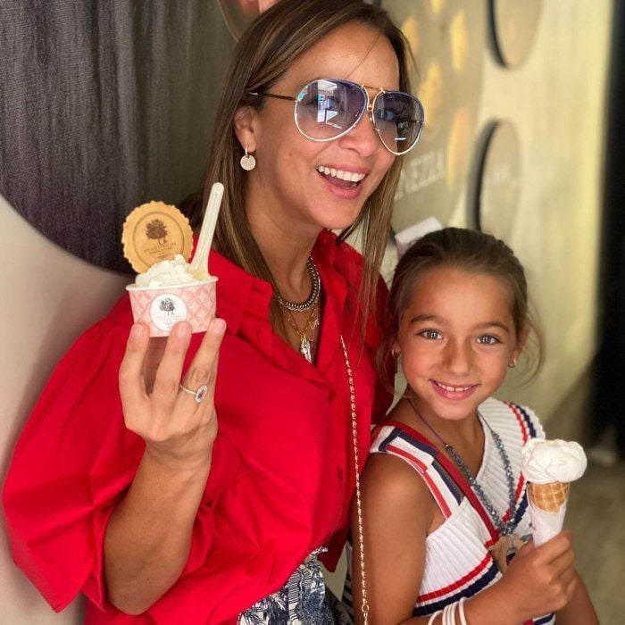 Adamari López y su hija Alaïa