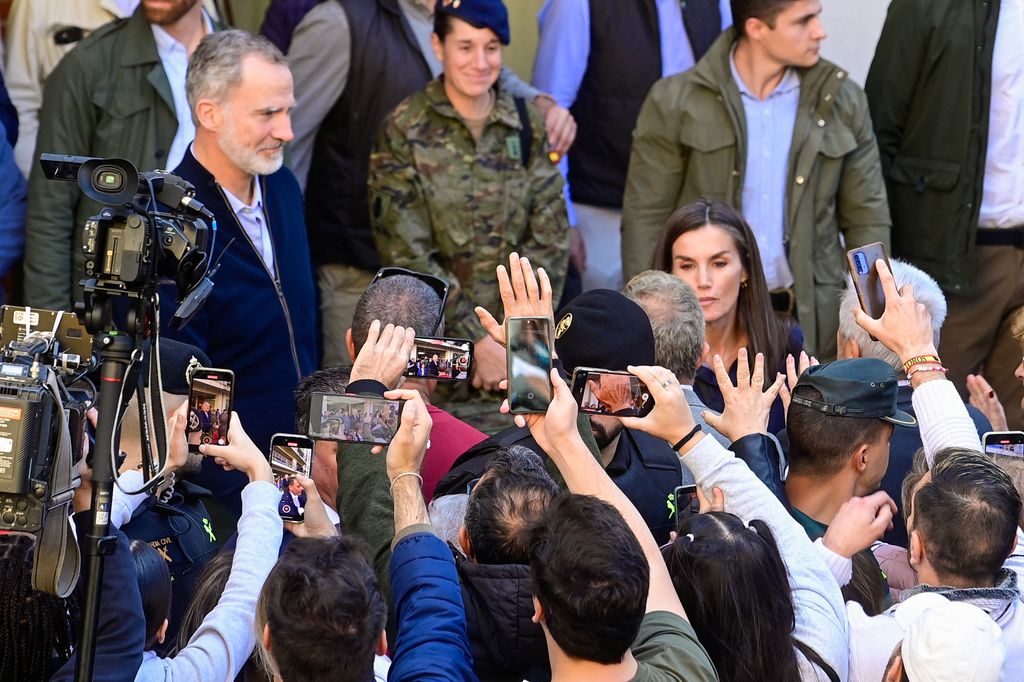 Los reyes Felipe y Letizia visitan Chiva (Valencia) el 19 de noviembre de 2024