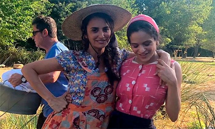 Rosalía ya hizo un cameo en Dolor y Gloria con Penélope Cruz