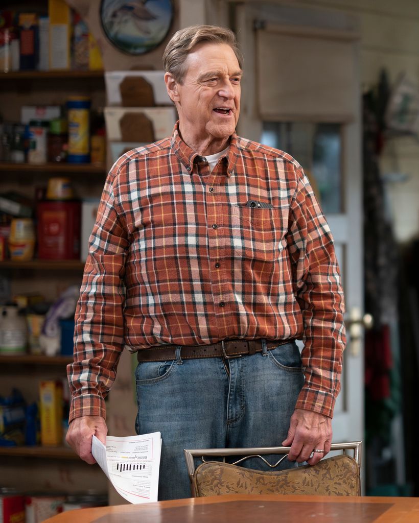 John Goodman en el rodaje de la serie 'The Conners'.